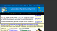 Desktop Screenshot of floridahurricane.net